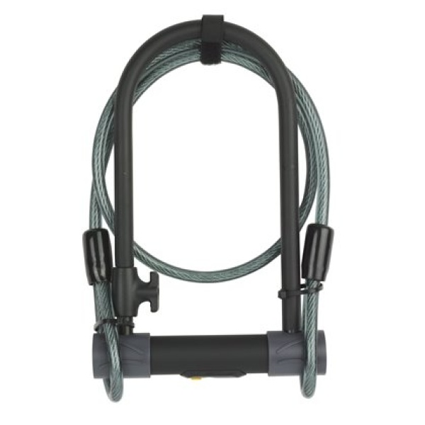 YALE U-cyklozámek HIGH s lankem YUL2C/13/230/1