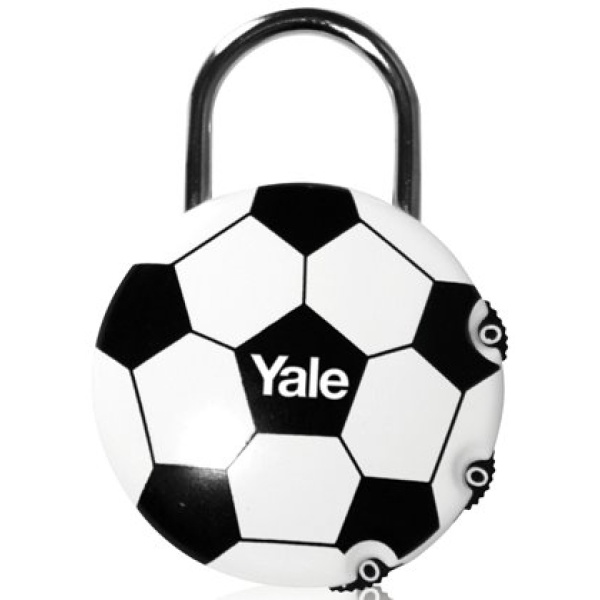 YALE Visací zámek Y-FOOTBALL